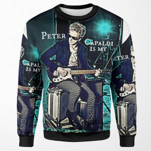Peter Capaldi Is My Doctor All-over-print Unisex Sweatshirt