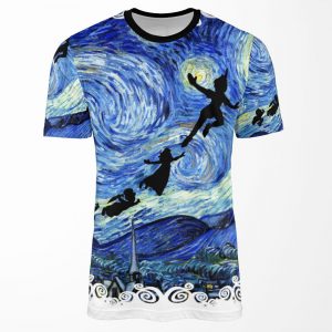 Peter Pan Starry Night All-over-print T-shirt