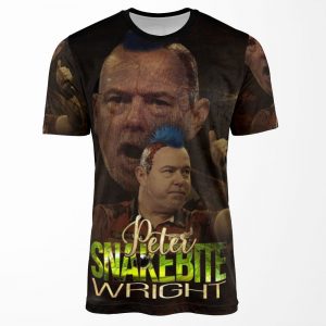 Peter Snakebite Wright Darts Player All-over-print T-shirt