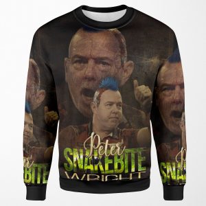 Peter Snakebite Wright Darts Player All-over-print Unisex Sweatshirt