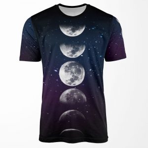 Phases Of The Moon All-over-print T-shirt