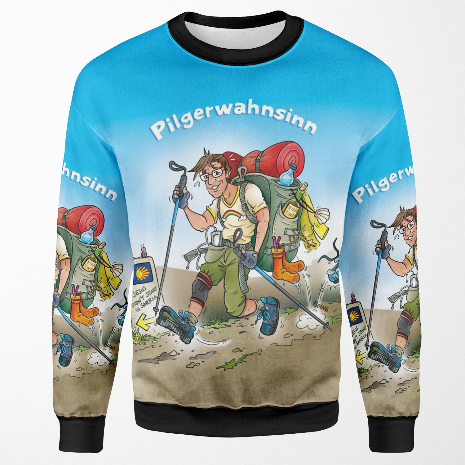 Pilgrims Madness All-over-print Unisex Sweatshirt