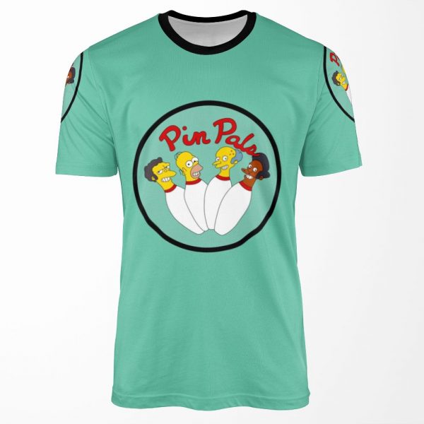 Pin Pals Bowling Friends All-over-print T-shirt