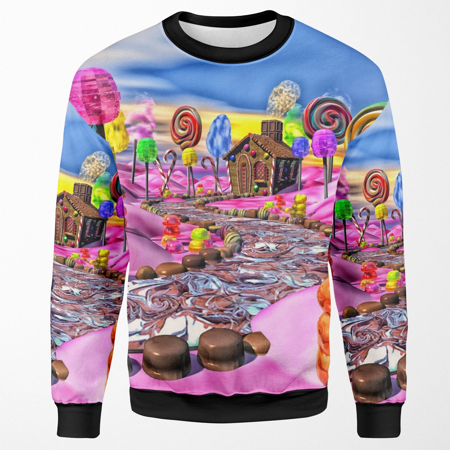 Pink Candyland All-over-print Unisex Sweatshirt