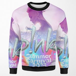 Pink Summer Carnival Tour 2023 Masokber All-over-print Unisex Sweatshirt