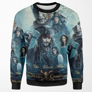Pirates Of The Caribbean Dead Men Tell No Tales All-over-print Unisex Sweatshirt