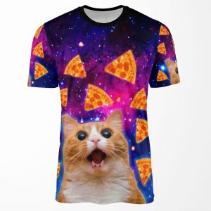 Pizza Cat All-over-print T-shirt