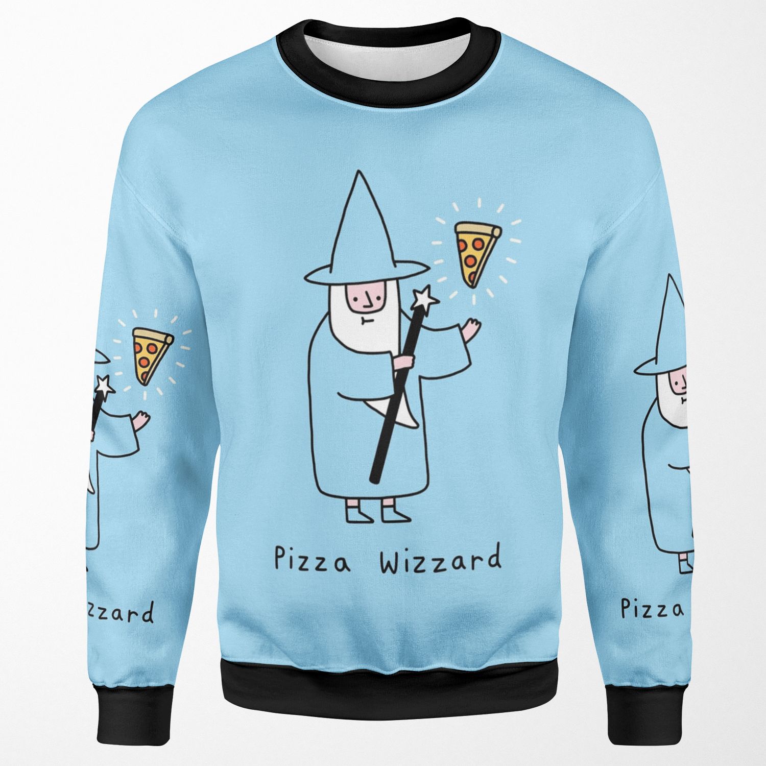 Pizza Wizzard All-over-print Unisex Sweatshirt