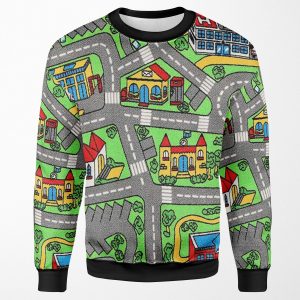 Play Carpet Toy Mat Childeren Meme All-over-print Unisex Sweatshirt