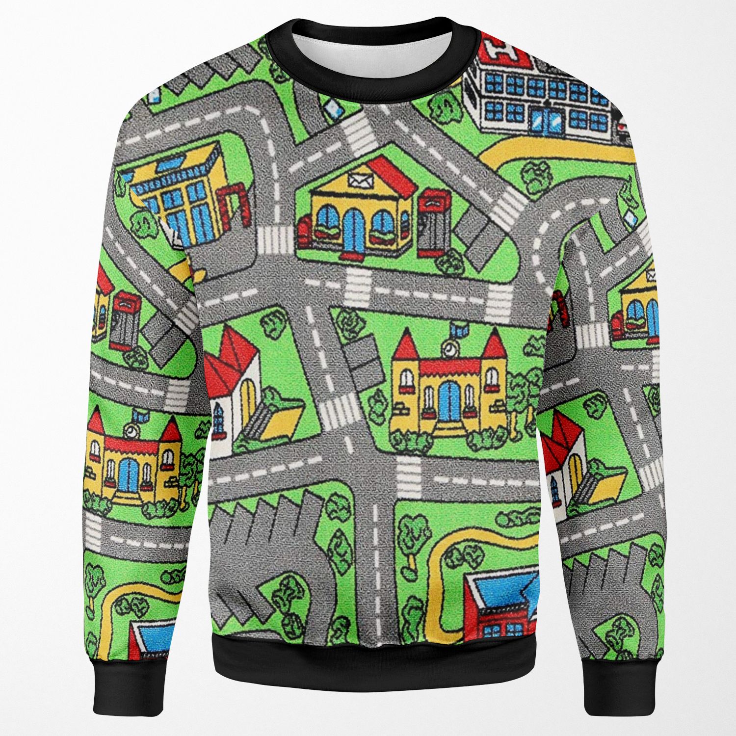 Play Carpet Toy Mat Childeren Meme All-over-print Unisex Sweatshirt