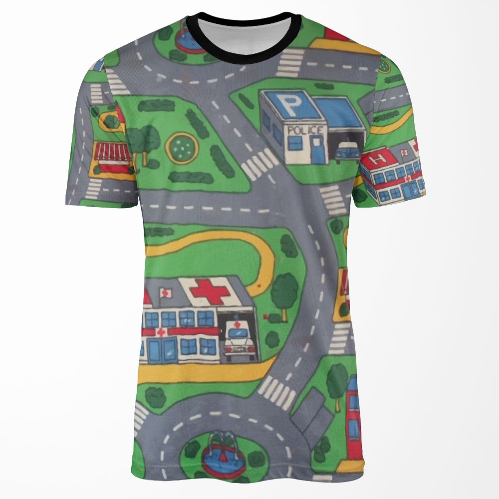 Playmat All-over-print T-shirt
