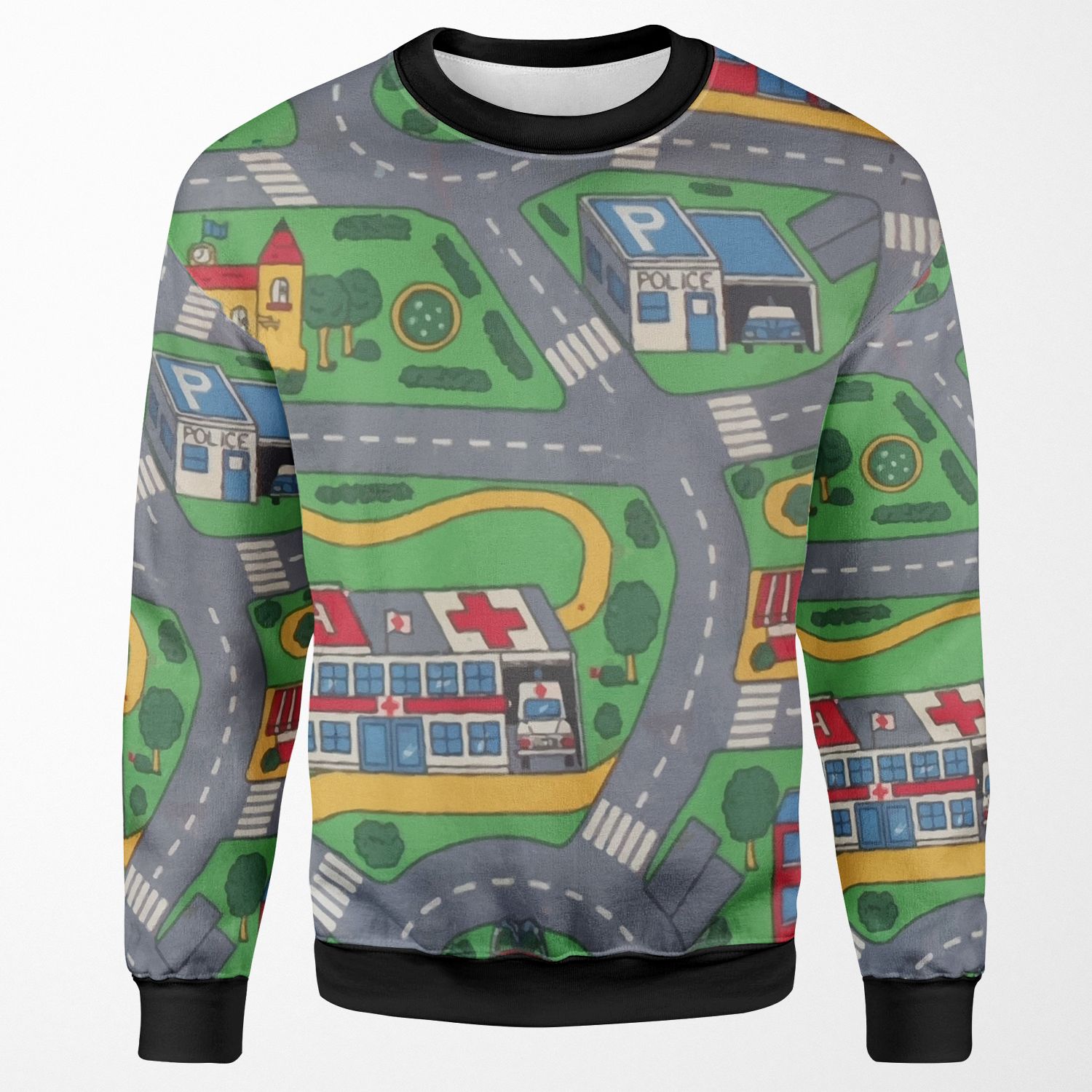 Playmat All-over-print Unisex Sweatshirt