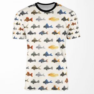 Pleco All-over-print T-shirt