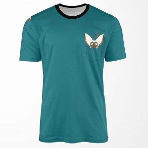 Pocket Momo All-over-print T-shirt