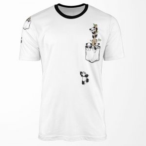 Pocket Pandas All-over-print T-shirt