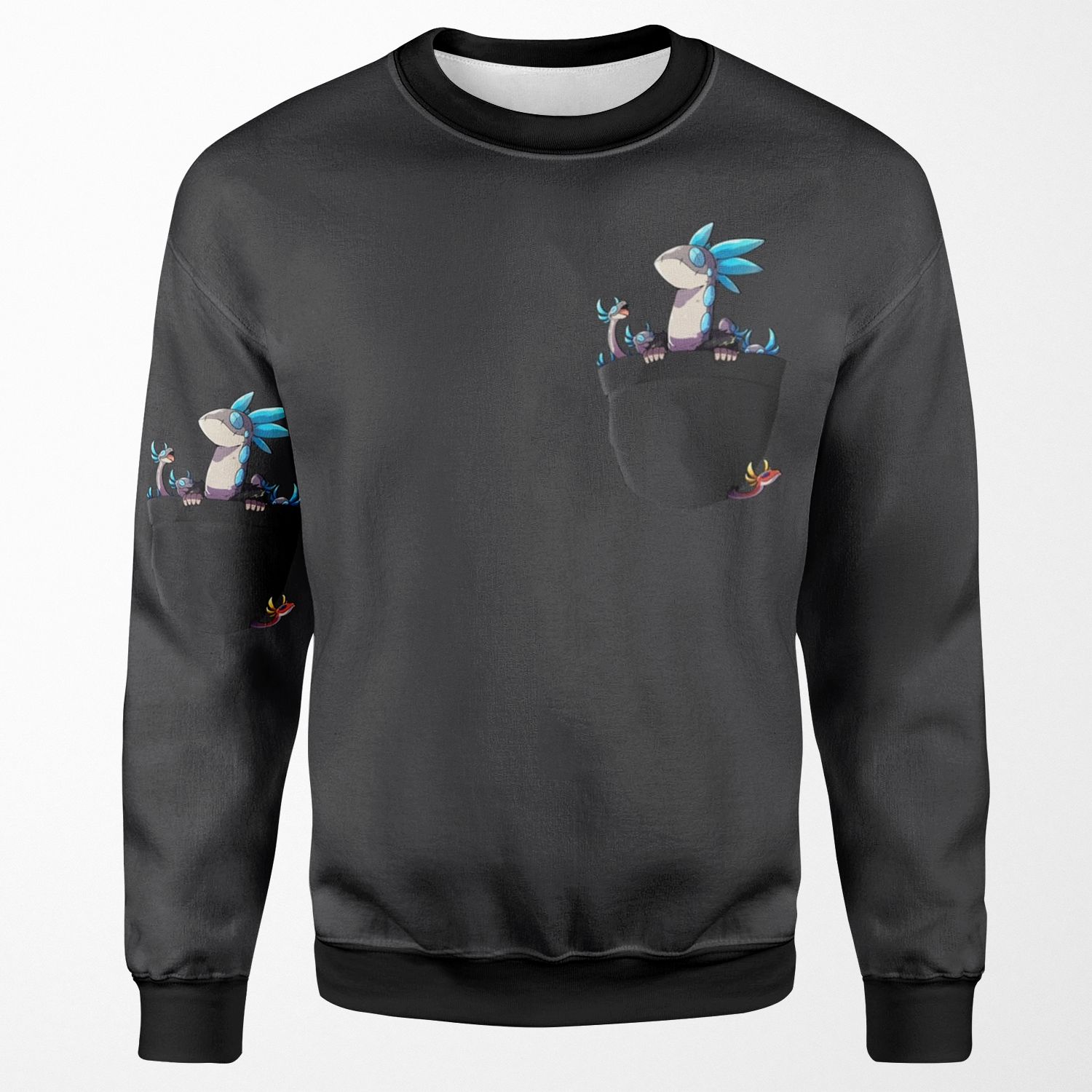 Pocket Wigglers All-over-print Unisex Sweatshirt