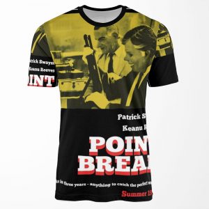 Point Break 70S Grindhouse Style All-over-print T-shirt