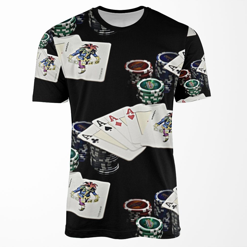 Poker Night All-over-print T-shirt