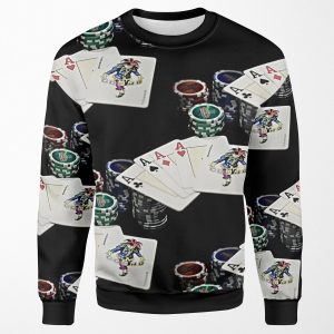 Poker Night All-over-print Unisex Sweatshirt