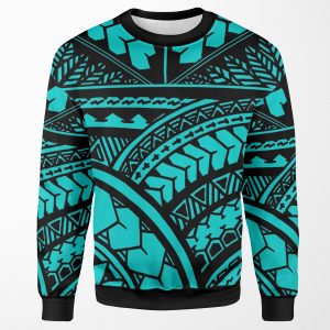 Polynesian Hawaiian All Over Tribal Print All-over-print Unisex Sweatshirt