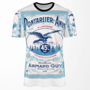 Pontarlier Anise All-over-print T-shirt
