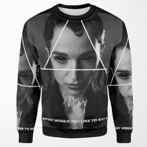 Poppy What Would You Like To Eat All-over-print Unisex Sweatshirt