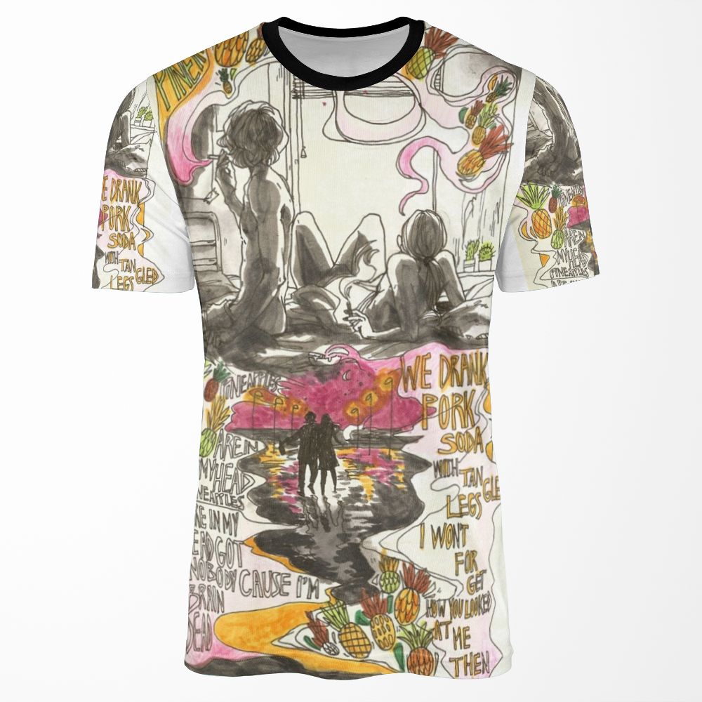 Pork Soda All-over-print T-shirt