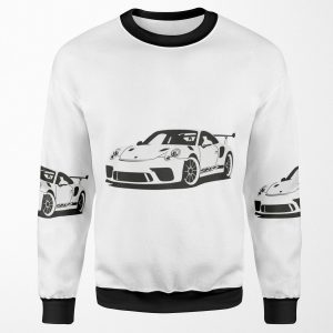 Porsche Gt3 Rs All-over-print Unisex Sweatshirt
