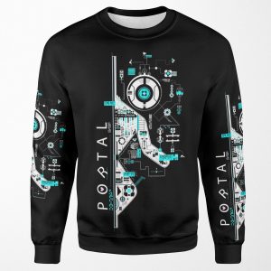 Portal 2 Art All-over-print Unisex Sweatshirt