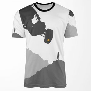 Portal 2 Minimalist Quote All-over-print T-shirt