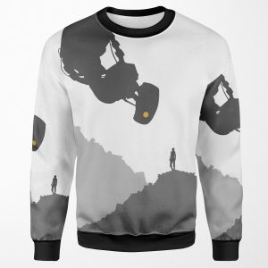 Portal 2 Minimalist Quote All-over-print Unisex Sweatshirt