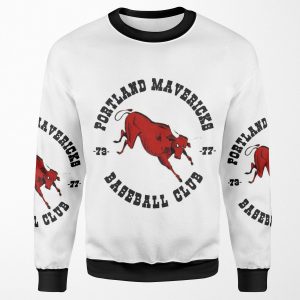 Portland Mavericks Baseball Club Shirt Retro Vintage 70S Tbt All-over-print Unisex Sweatshirt