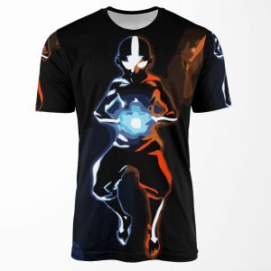 Positive And Negative Chakras All-over-print T-shirt