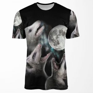 Possum Moon All-over-print T-shirt