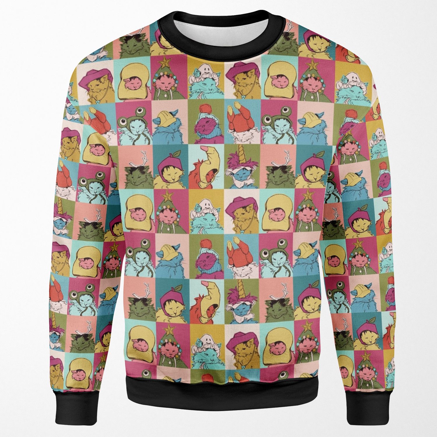 Pot Roast Hats All-over-print Unisex Sweatshirt
