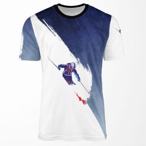 Powder To The People All-over-print T-shirt