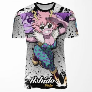Powerful Mina Ashido All-over-print T-shirt