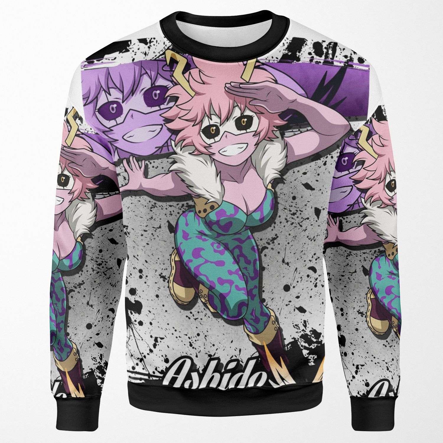 Powerful Mina Ashido All-over-print Unisex Sweatshirt