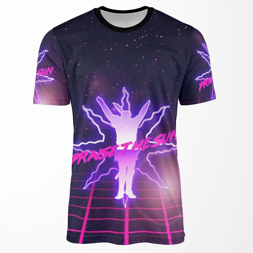 Praise The Sun 80S All-over-print T-shirt
