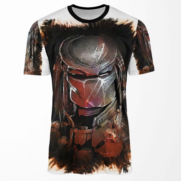 Predator The Hunt Is On All-over-print T-shirt