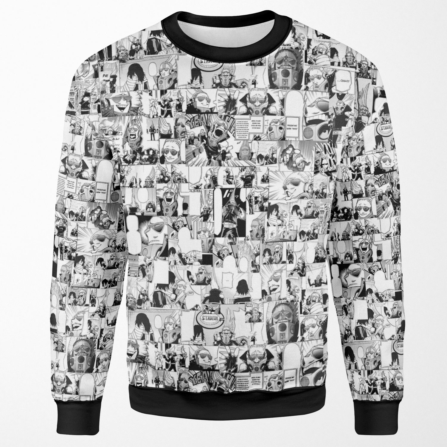 Present Mic Collage All-over-print Unisex Sweatshirt
