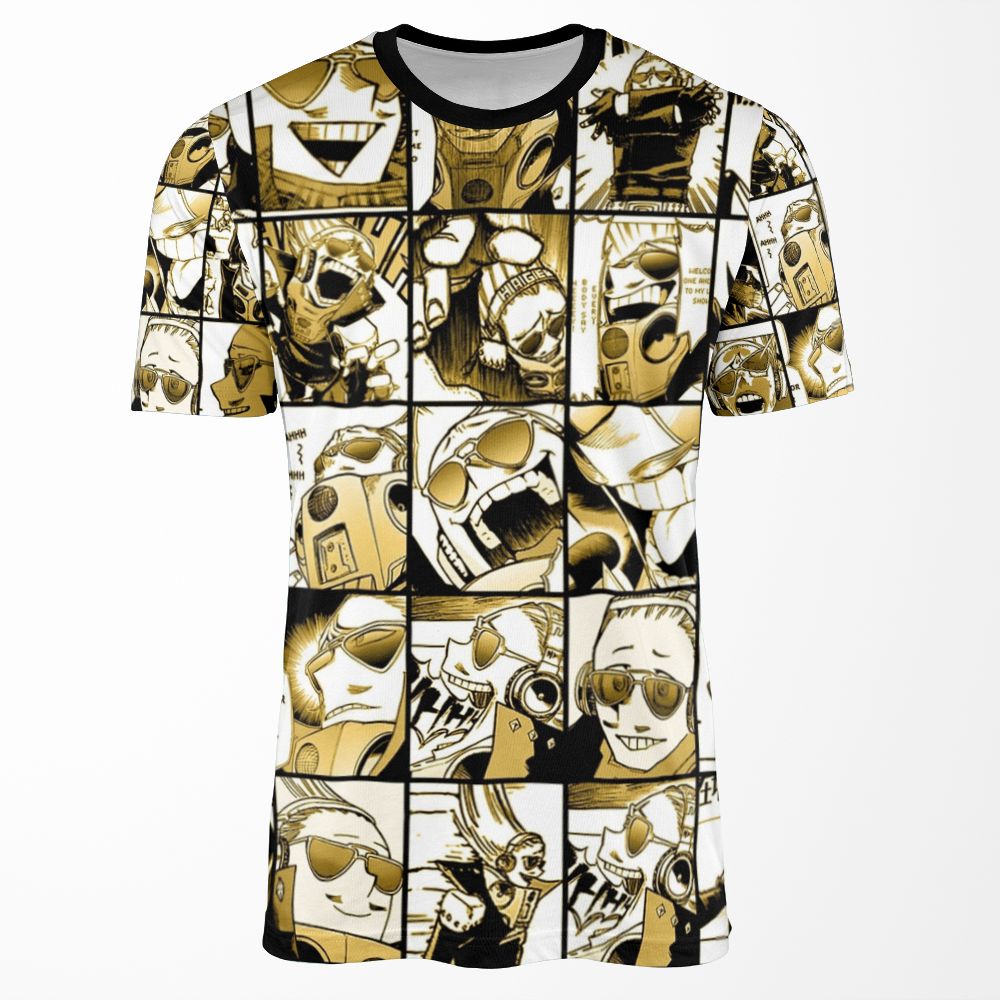 Present Mic Color Version My Hero Academia Collage All-over-print T-shirt