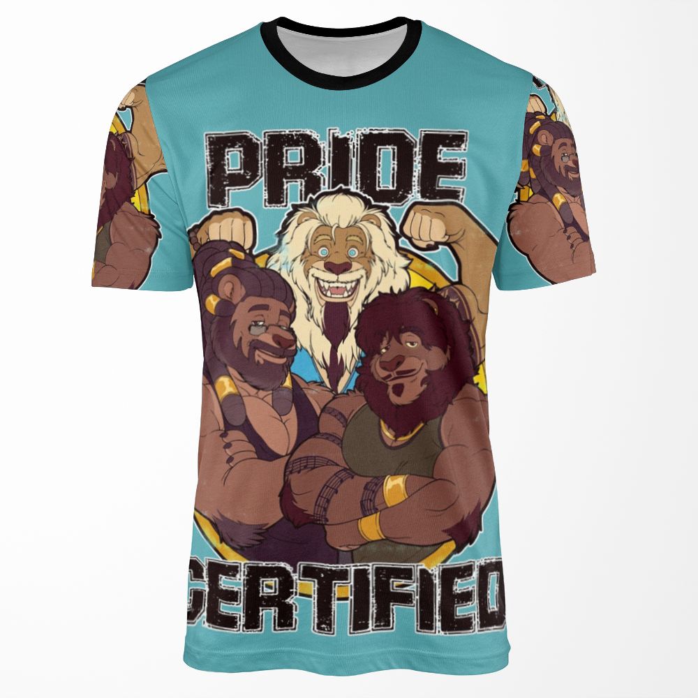 Pride Certified All-over-print T-shirt