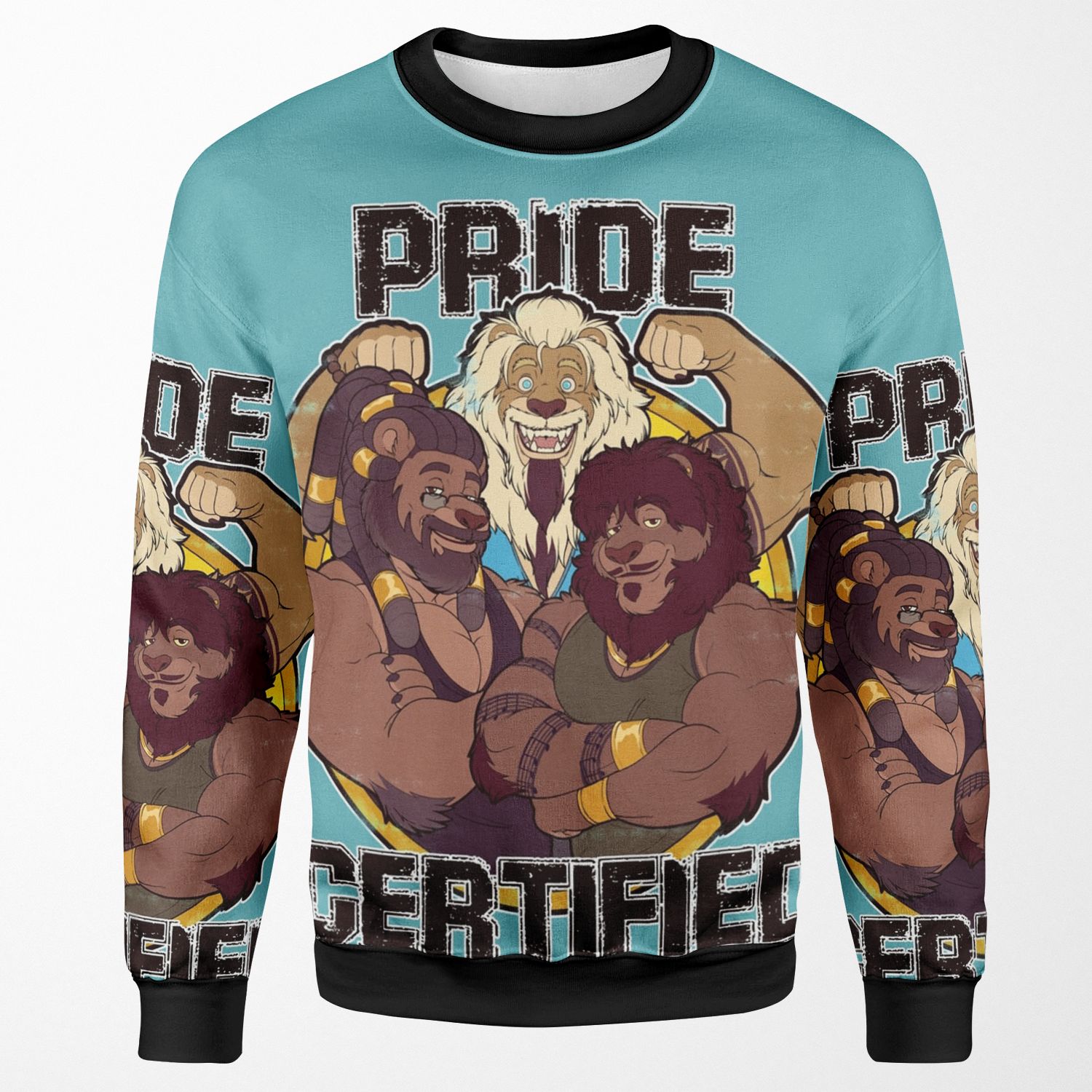 Pride Certified All-over-print Unisex Sweatshirt