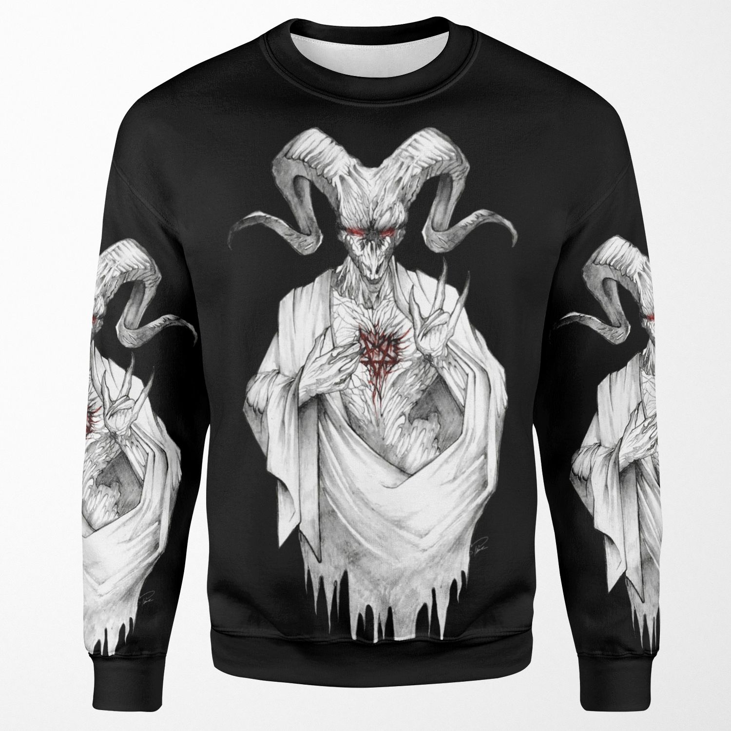 Prince Of Darkness All-over-print Unisex Sweatshirt
