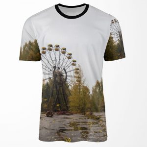Pripyat Chernobyl Ferris Wheel All-over-print T-shirt