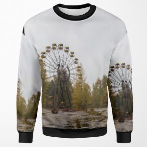 Pripyat Chernobyl Ferris Wheel All-over-print Unisex Sweatshirt