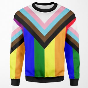 Progress Pride Flag All-over-print Unisex Sweatshirt