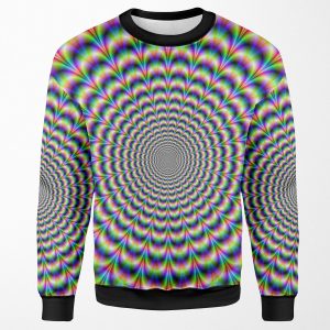 Psychedelic Pulse All-over-print Unisex Sweatshirt