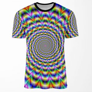 Psychedelic Swirl All-over-print T-shirt